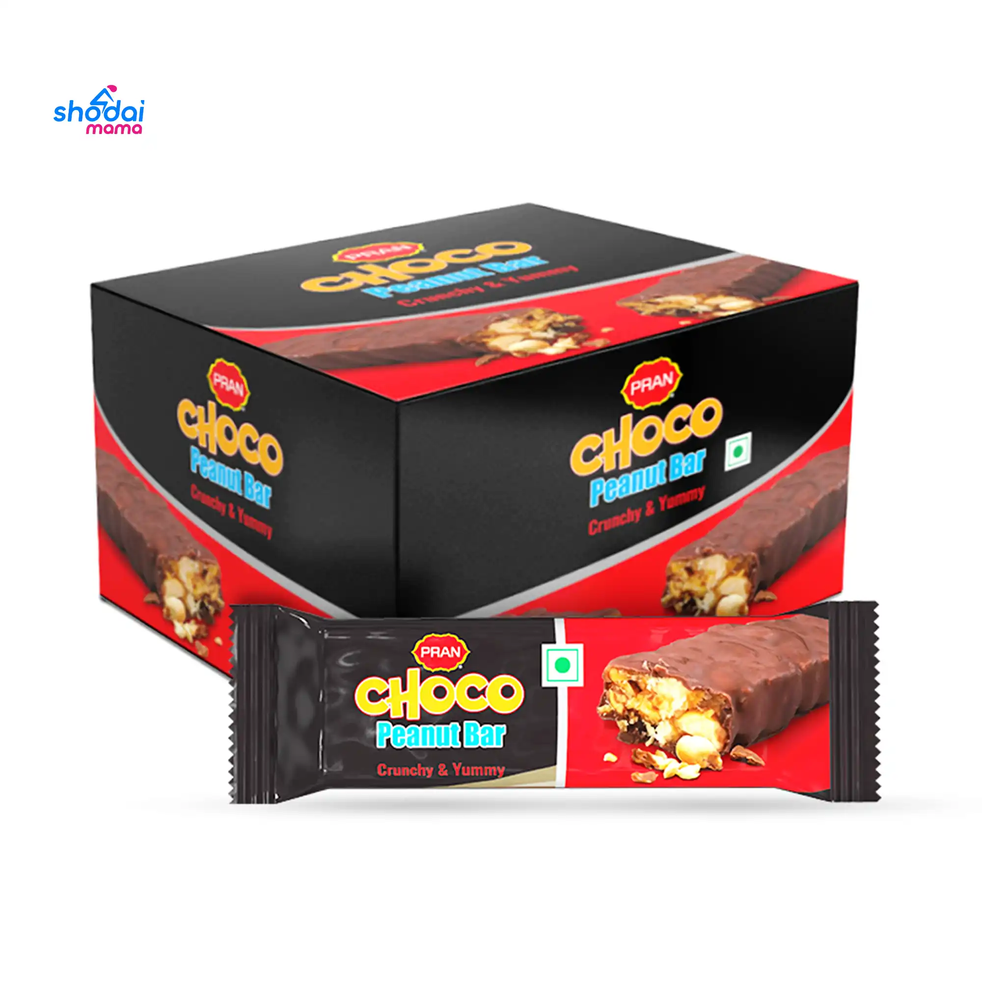 Pran Choco Peanut Bar 12pcs 300gm